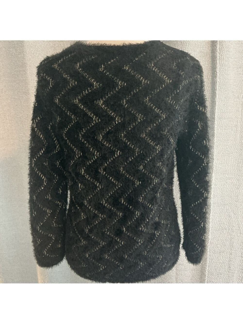 Chico's Textured Holiday Sweater - Picture 3 of 12